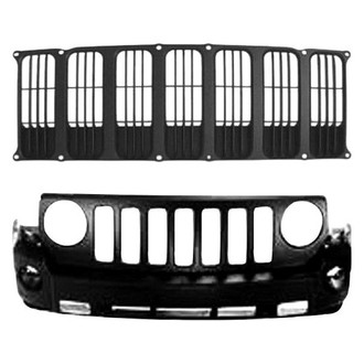 Sherman® - 2-Piece (Front Bumper Cover, Grille) (Value Line)
