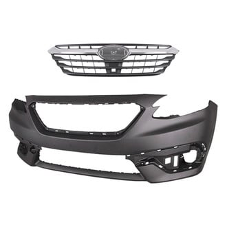 Sherman® - 2-Piece (Front Bumper Cover, Grille) (CAPA Certified)
