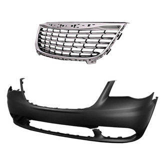 Sherman® - 2-Piece (Front Bumper Cover, Grille) (Value Line)