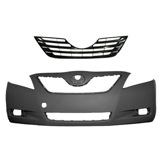 Sherman® - 2-Piece (Front Bumper Cover, Grille) (CAPA Certified)