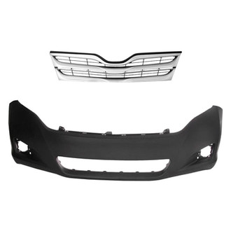 Sherman® BNDL-231056 - 2-Piece (Front Bumper Cover, Grille) (CAPA Certified)