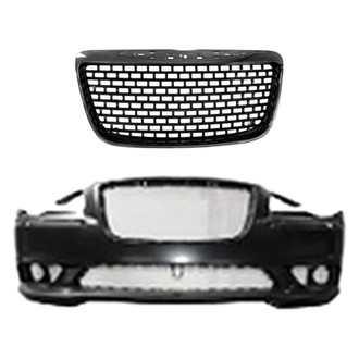 Sherman® - 2-Piece (Front Bumper Cover, Grille) (Value Line)