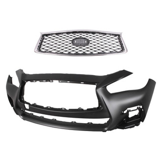 Sherman® - 2-Piece (Front Bumper Cover, Grille)