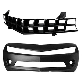 Sherman® - 2-Piece (Front Bumper Cover, Grille) (Value Line)