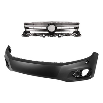 Sherman® - 2-Piece (Front Bumper Cover, Grille)