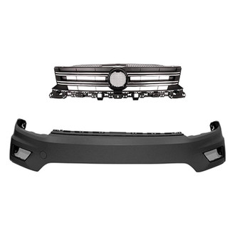 Sherman® - 2-Piece (Front Bumper Cover, Grille) (Value Line)