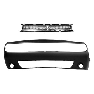 Sherman® - 2-Piece (Front Bumper Cover, Grille) (Value Line)