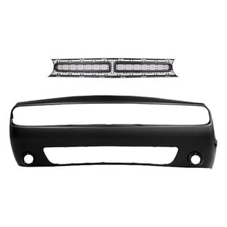 Sherman® - 2-Piece (Front Bumper Cover, Grille) (Value Line)