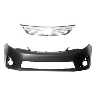 Sherman® - 2-Piece (Front Bumper Cover, Grille) (CAPA Certified)