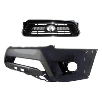 Sherman® - 2-Piece (Front Bumper Cover, Grille) (CAPA Certified)