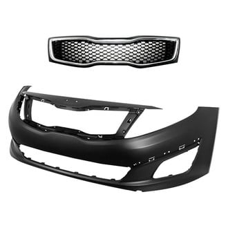 Sherman® - 2-Piece (Front Bumper Cover, Grille) (CAPA Certified)