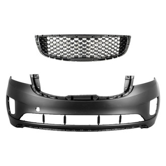 Sherman® - 2-Piece (Front Bumper Cover, Grille) (CAPA Certified)