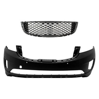 Sherman® - 2-Piece (Front Bumper Cover, Grille) (CAPA Certified)