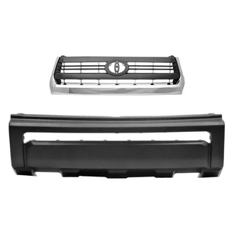 Sherman® - 2-Piece (Front Bumper Cover, Grille) (CAPA Certified)