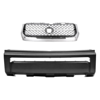 Sherman® - 2-Piece (Front Bumper Cover, Grille) (CAPA Certified)
