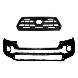 Sherman® - 2-Piece (Front Bumper Cover, Grille) (CAPA Certified)