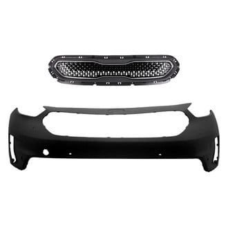 Sherman® - 2-Piece (Front Bumper Cover, Grille) (CAPA Certified)
