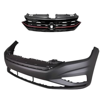Sherman® - 2-Piece (Front Bumper Cover, Grille) (Value Line)