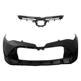 Sherman® - 2-Piece (Front Bumper Cover, Grille) (CAPA Certified)