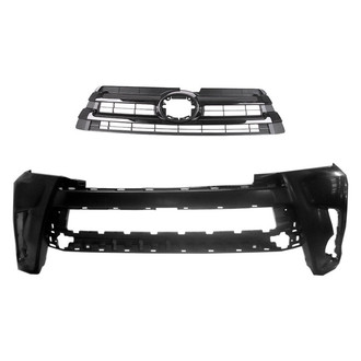 Sherman® - 2-Piece (Front Bumper Cover, Grille) (CAPA Certified)