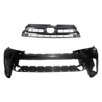Sherman® - 2-Piece (Front Bumper Cover, Grille) (CAPA Certified)