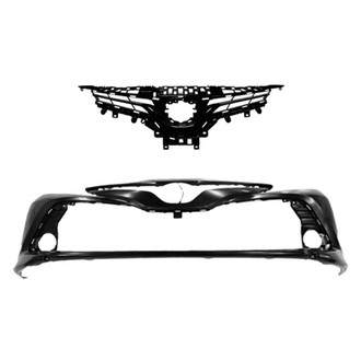 Sherman® - 2-Piece (Front Bumper Cover, Grille) (CAPA Certified)