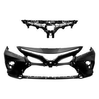 Sherman® - 2-Piece (Front Bumper Cover, Grille) (CAPA Certified)