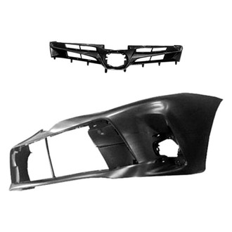 Sherman® - 2-Piece (Front Bumper Cover, Grille) (CAPA Certified)