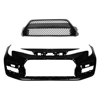 Sherman® - 2-Piece (Front Bumper Cover, Grille) (CAPA Certified)