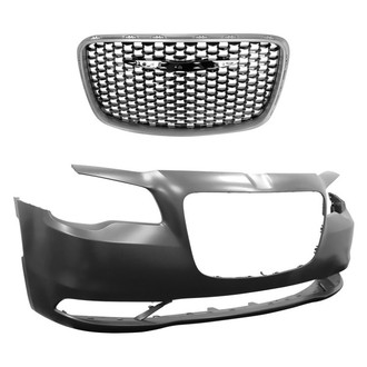 Sherman® - 2-Piece (Front Bumper Cover, Grille) (Value Line)