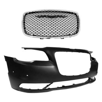 Sherman® - 2-Piece (Front Bumper Cover, Grille) (Value Line)