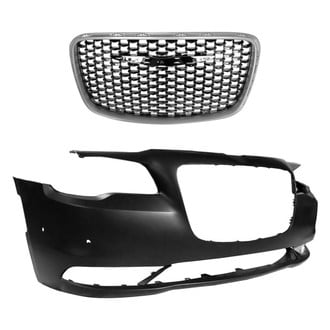 Sherman® - 2-Piece (Front Bumper Cover, Grille) (Value Line)