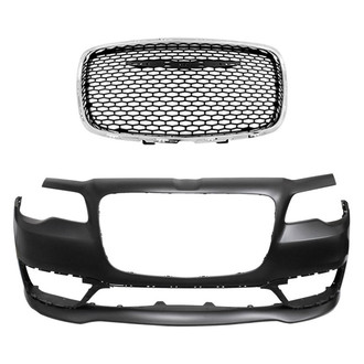 Sherman® - 2-Piece (Front Bumper Cover, Grille) (Value Line)