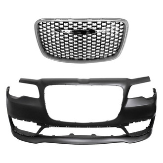 Sherman® - 2-Piece (Front Bumper Cover, Grille) (Value Line)