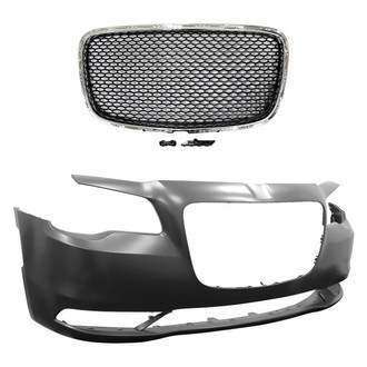 Sherman® - 2-Piece (Front Bumper Cover, Grille) (Value Line)