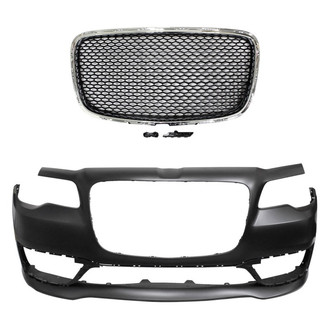 Sherman® - 2-Piece (Front Bumper Cover, Grille) (Value Line)
