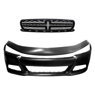 Sherman® - 2-Piece (Front Bumper Cover, Grille) (Value Line)