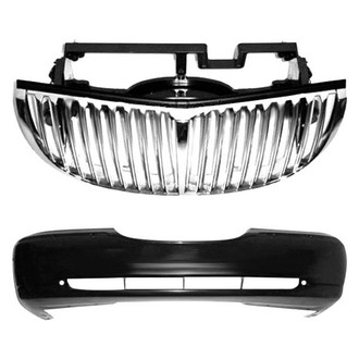 Sherman® - 2-Piece (Front Bumper Cover, Grille) (Value Line)
