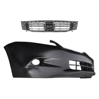 Sherman® - 2-Piece (Front Bumper Cover, Grille) (Value Line)