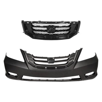 Sherman® - 2-Piece (Front Bumper Cover, Grille) (Value Line)