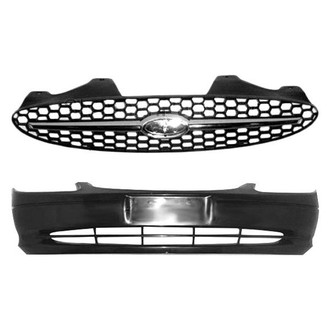 Sherman® - 2-Piece (Front Bumper Cover, Grille) (Value Line)