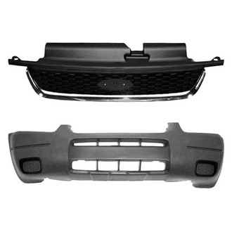 Sherman® - 2-Piece (Front Bumper Cover, Grille) (Value Line)