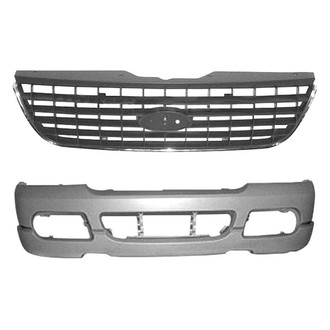 Sherman® - 2-Piece (Front Bumper Cover, Grille) (Value Line)