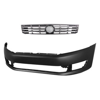 Sherman® - 2-Piece (Front Bumper Cover, Grille) (CAPA Certified)