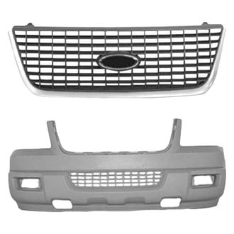 Sherman® - 2-Piece (Front Bumper Cover, Grille) (Value Line)
