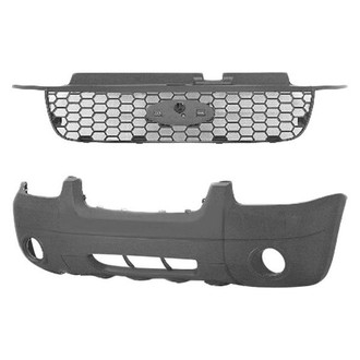 Sherman® - 2-Piece (Front Bumper Cover, Grille) (Value Line)