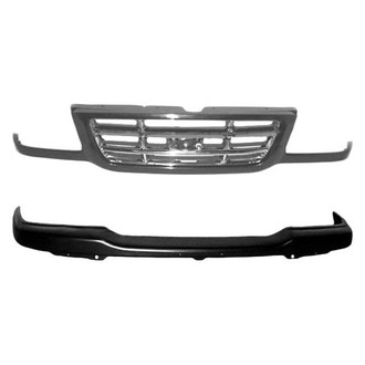 Sherman® - 2-Piece (Front Bumper Cover, Grille) (Value Line)