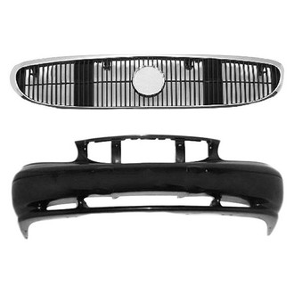 Sherman® - 2-Piece (Front Bumper Cover, Grille) (Value Line)