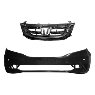 Sherman® - 2-Piece (Front Bumper Cover, Grille) (Value Line)