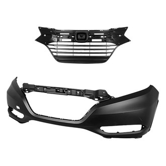 Sherman® - 2-Piece (Front Bumper Cover, Grille) (Value Line)